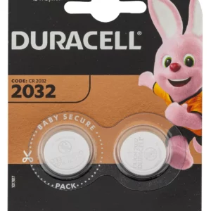 Pack de 2 piles CR2032 lithium 3 volts - Duracell - vue 1