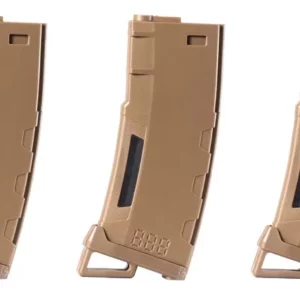 Pack de 5 chargeurs Mid-cap Speed 130 billes pour M4 AEG Tan - vue 1