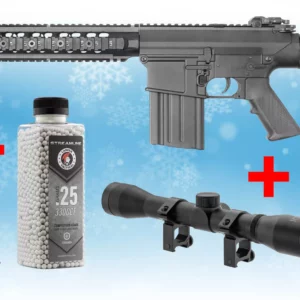 PACK Noël AEG SR25 Double Bell airsoft - vue 1