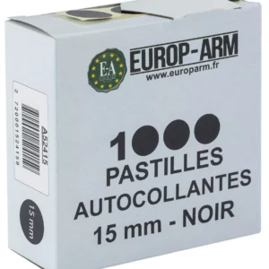 Pastilles autocollantes diam. 15 ou 19 mm - vue 1