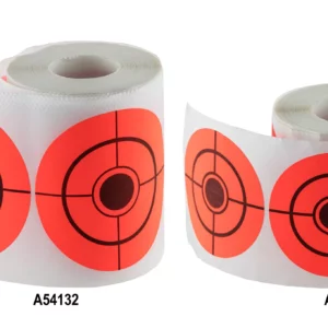 Pastilles autocollantes orange diam. 50 ou 75 mm - vue 1