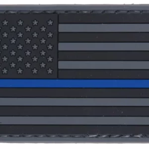Patch PVC Drapeau USA Bleu line - vue 1