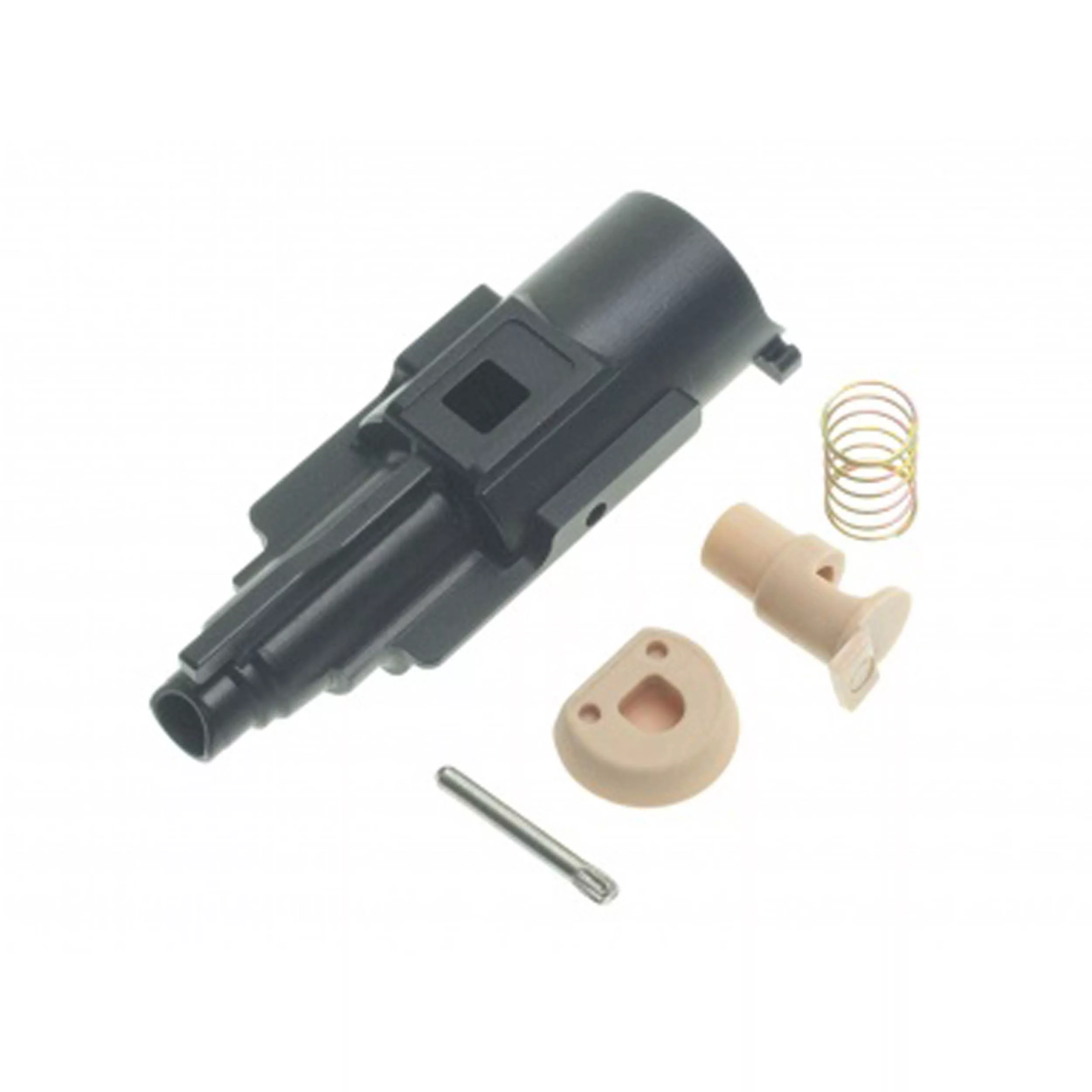 Pièces détachées airsoft - Set complet Nozzle Aluminium CNC pour AAP01 GBB AAC COWCOW - vue 1