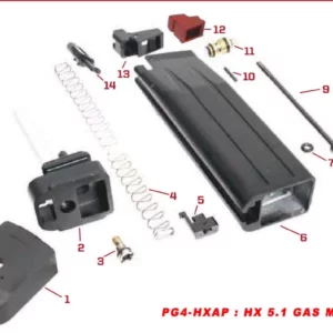 Pièces origine pour chargeurs gaz série HX - vue 1