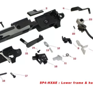 Pièces origine pour lower frame et ensemble marteau série HX - vue 1