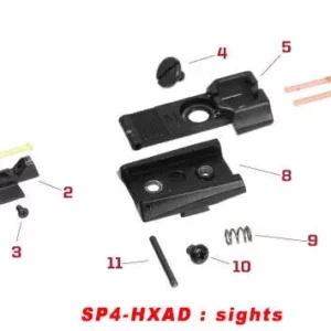 Pièces origine sight pour série HX - vue 1