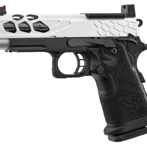 Pistolet Airsoft GBB Stryk Hi-Capa 4.3 Silver Lancer Tactical - vue 1