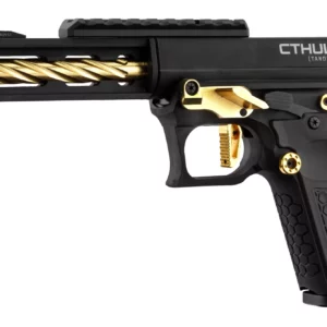 Pistolet GBB Lancer Tactical CTHULHU airsoft noir/or - vue 1