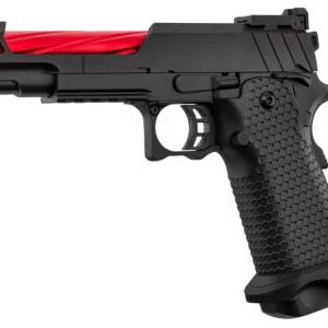 Pistolet Golden Eagle Hi-Capa 5.1 Noir/Rouge airsoft - vue 1