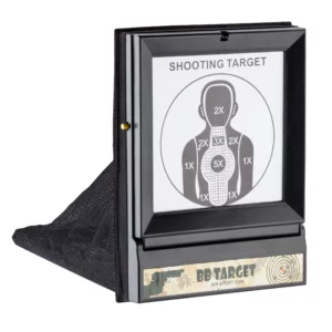 Porte Cible airsoft avec filet - vue 1