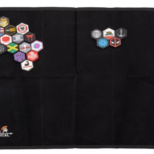 Présentoir à patch noir avec 20 patchs aléatoires sentinelle gear - vue 1