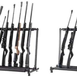 Râtelier vertical en métal pour armes - vue 1