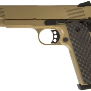 Réplique airsoft GBB 1911 MEU Raven full metal gaz tan 1,0 J - vue 1