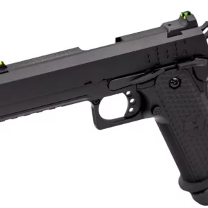 Réplique airsoft pistolet GBB  Raven Hi-Capa Hex-Comp Noir - vue 1