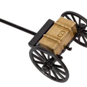 Réplique décorative Denix avant train Canon Guerre Civile 1857 - vue 1
