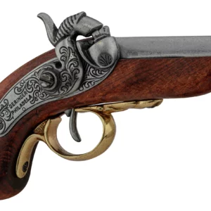 Réplique décorative Denix de Pistolet Deringer Philadelphia 1850 - vue 1