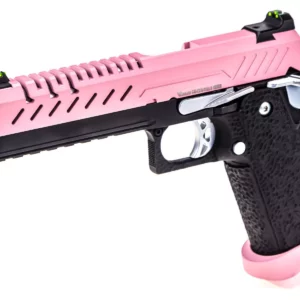 Réplique GBB gaz Hi-Capa 5.1 Noir / Rose 1,0J - vue 1