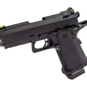Réplique GBB Raven gaz Hi-Capa 3.8 Pro Noir 0,9J - vue 1