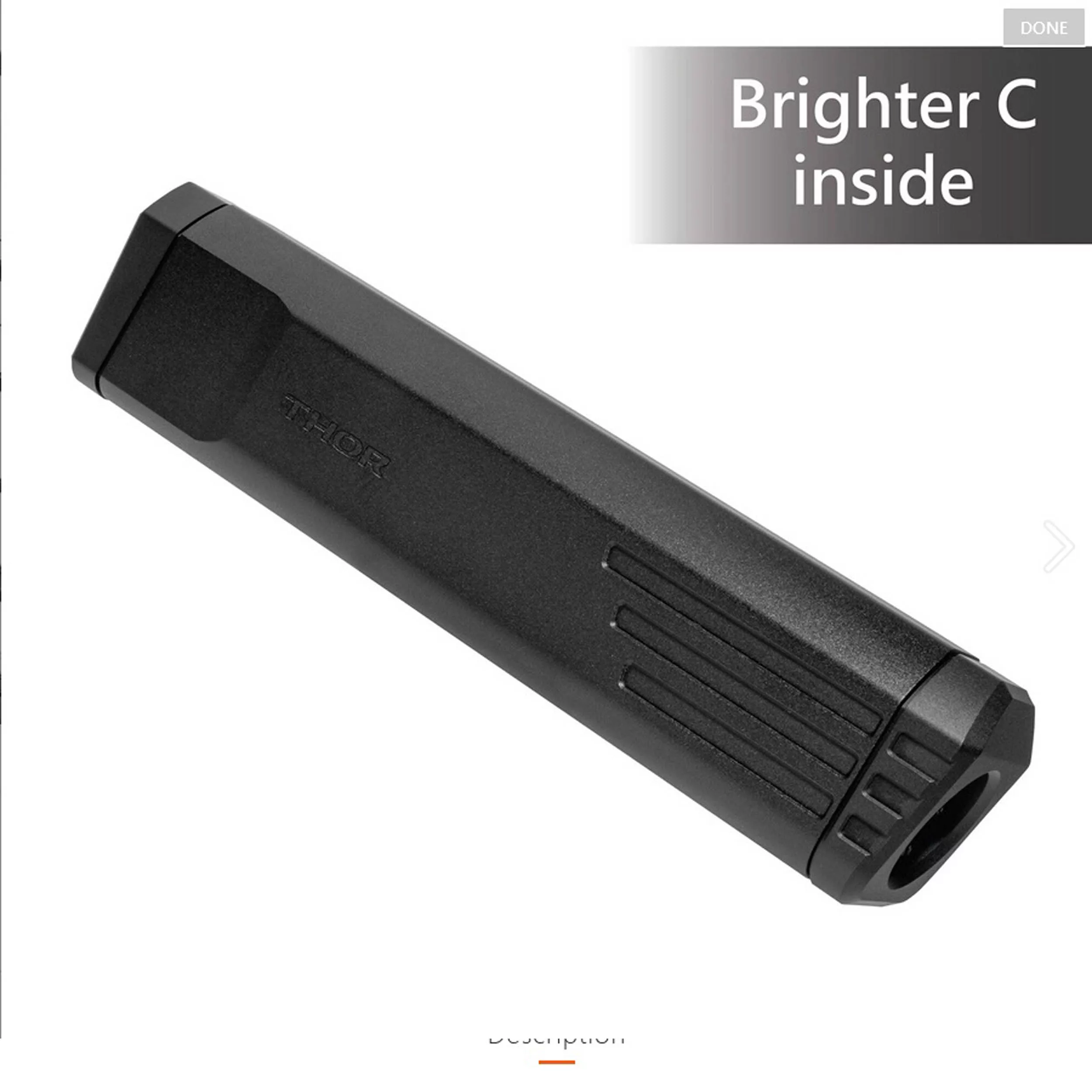 Silencieux THOR + traceur BRIGHTER C - vue 1