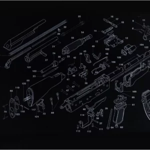 Tapis de réparation d'armes Viper - AK47 - vue 1